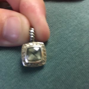 David Yurman Petite Albion prasiolite pendant